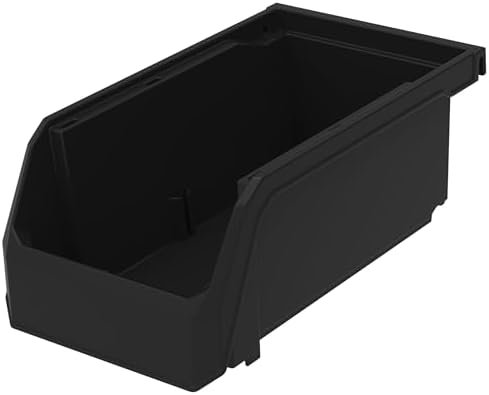 ReadySpace Small Stackable Plastic Storage Bins - Image 6