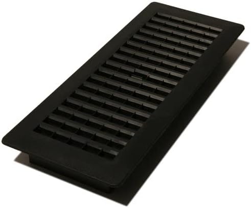 Decor Grates PL412-BLK Lattice Plastic Floor Register, 1 Pack - Image 4
