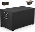 QH.HOME Fire Pit Cover Rectangular 56", 600D Heavy Duty 100% Waterproof by QHHOME