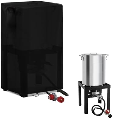 Outdoor Fryers Cover Fit for Nuuk 30QT Turkey Fryer by Aidetech