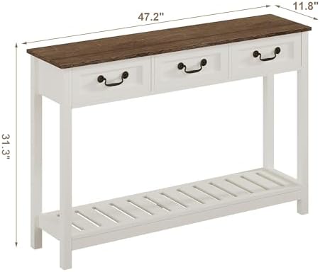 ChooChoo 47" Farmhouse Entryway Table - Image 2