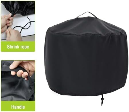 Waterproof Fire Pit Cover 22" D x 15" H fit - Image 5