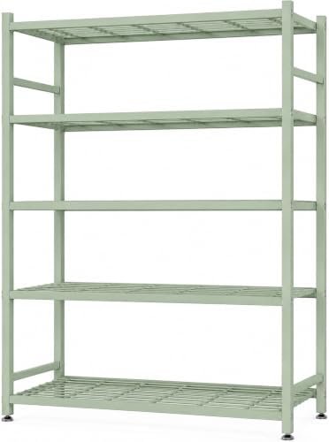 36.4" W Storage Shelves, 5-Tier Metal Shelving Unit by Unknown