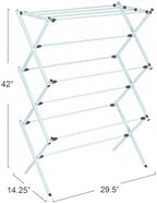 Household Essentials Folding Clothes Drying Rack - Image 3