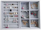 Gray Velvet Stackable Organizer Premium Quality Stackable Tray - Image 6