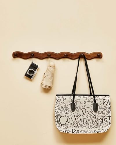 Wood Coat Rack Wall Mount - Image 6