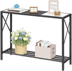 Tajsoon Console Table 41.8", 2 Tier Entryway Table by Tajsoon