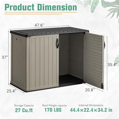 Greesum 26 CUFT Outdoor Storage Cabinet - Image 2
