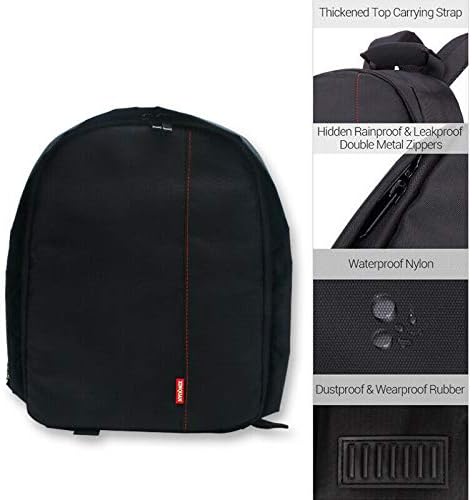 Waterproof SLR/DSLR Camera Backpack Shoulder Bag Travel Case - Image 4