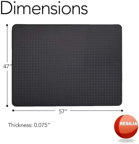 RESILIA X-Large Under Grill Mat – Heavy Duty, Reusable Outdoor Floor Protector - Image 2