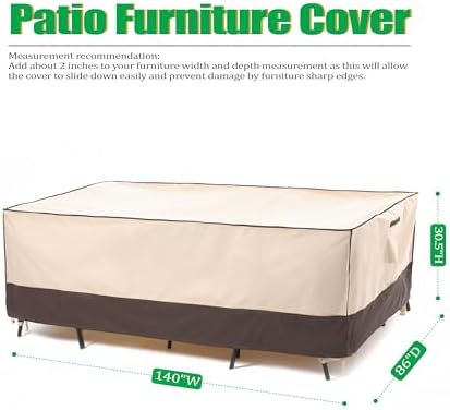 F&J Outdoors Patio Furniture Cover - Image 2