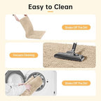 Absorbent Dog Door Mat for Muddy Paws, Trap Dirt Front Door Mat Indoor Entrance - Image 6