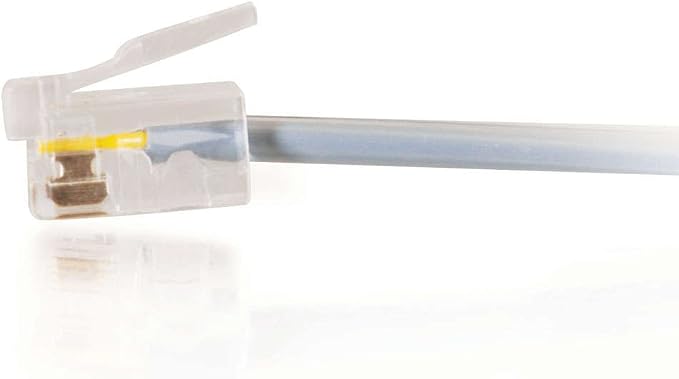 C2G RJ11 Modem Cable, Ethernet Network Cable, 7 Foot DSL Cable, C2G 02970 - Image 3