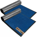 GORILLA GRIP Traffic Guard Indoor Outdoor Heavy Duty Door Mat, 35x23 Blue by GorillaGrip