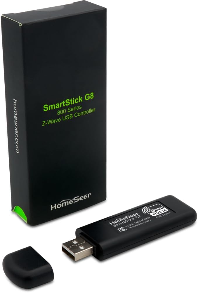 HomeSeer Z-Wave USB Interface/Radio/Dongle, 800 Series Mesh & Long Range Z-Wave - Image 7