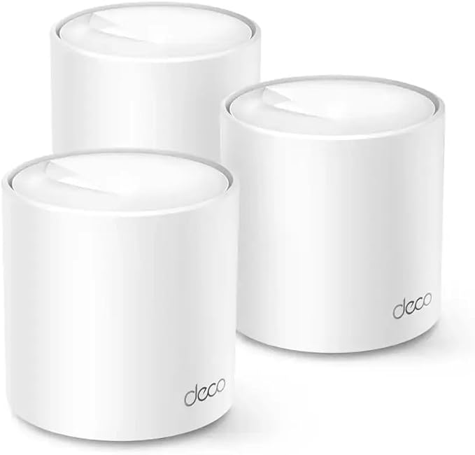 TP-Link Deco X4300 Pro Whole Home Mesh Wi-Fi 6 System Speeds Up to 4, 300 MBPS by Amazon+Renewed