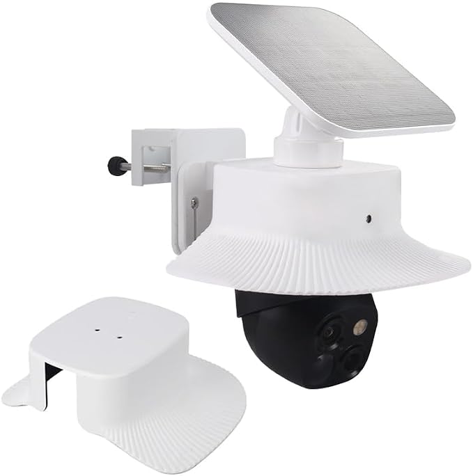 Sun Rain Shade Cover Shield for eufy Security SoloCam S340 Camera, UV-Resistant by OWOKISO