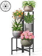 Plant Stand 5 Tier Indoor Metal Flower Shelf by Unknown