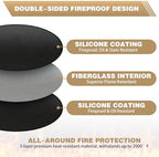 43" Fire Pit Mat for Solo Stove Bonfire - Image 3
