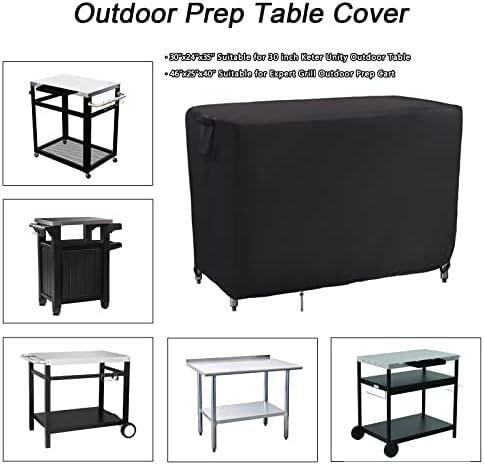 Kingling Prep Table Cover for Keter Unity Table 30''L x 24''W x 35''H - Image 3