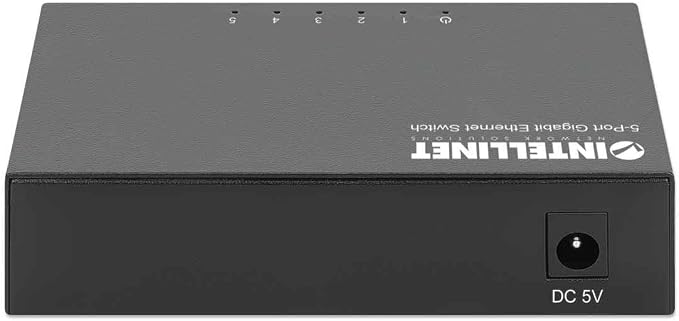 Intellinet 5-Port Gigabit Ethernet Network Switch, Ethernet Splitter - Image 4