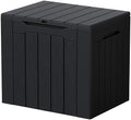 Devoko 29 Gallon Deck Box, Waterproof Resin Outdoor Storage Box by DEVOKO