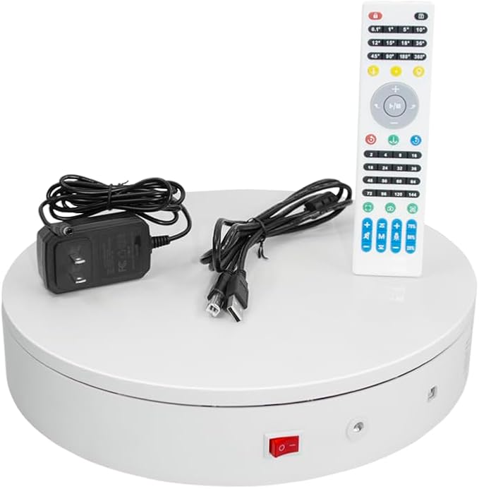 Programmable Large Motorized Electric Turntable Command-Controlled Rotating - Image 9