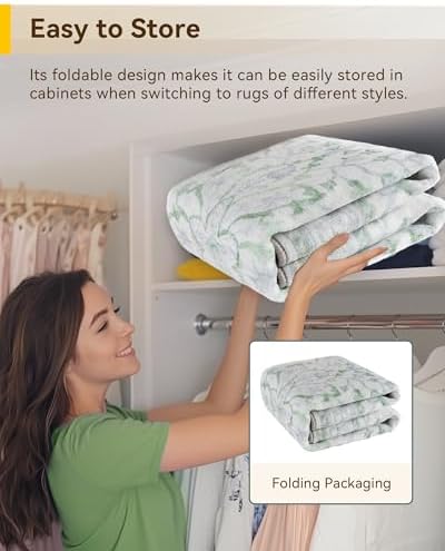 RELEANY Washable Area Rug - Image 7