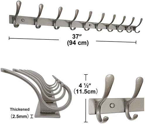 SKOLOO Coat Rack Wall Mounted - Image 5
