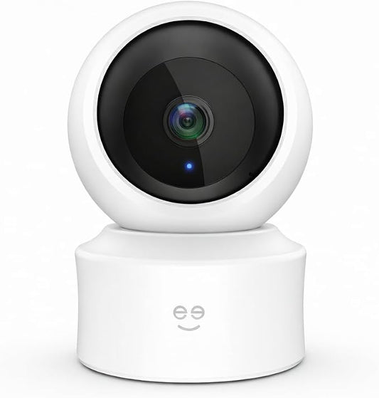 Geeni Scope Ultra 2K 360° Smart Indoor Camera, 1440p HD Auto-Tracking, Dual by Geeni