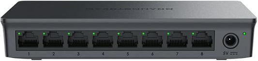 Grandstream GWN7701 | 8-Port Gigabit Ethernet Unmanaged Network Switch | Plug & by Grandstream
