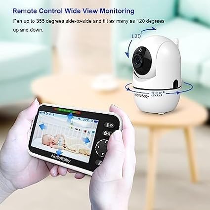 HelloBaby Upgrade 5’’ Baby Monitor - Image 5