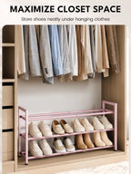 Bumusty 3 Tier Expandable Shoe Rack - Image 4