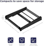 Black+Decker 3 Tier Expandable Collapsing Foldable Laundry Rack - Image 3