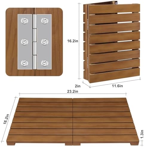 Teak Shower Mat - Image 2