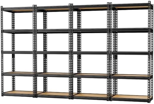 LEVELEVE 5-Tier Storage Shelving Unit, by Enjoyyourlife