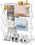 Sakugi Foldable 3-Tier Clothes Drying Rack 37.4" H by Sakugi