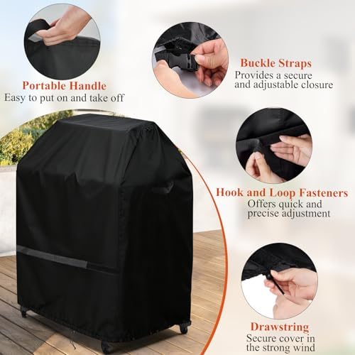 Outdoor Pizza Oven Table Cover for Ooni Oven and Medium Table - Image 4