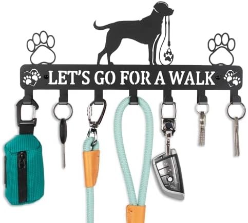 Key Holder Wall Mount & Dog Leash Holder by Unknown