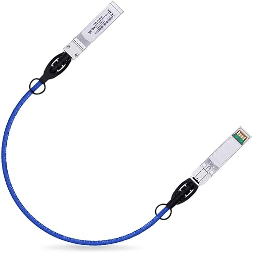 ipolex [Dark Blue 10G SFP+ Twinax Cable, Direct Attach Copper Passive Cable by ipolexUS