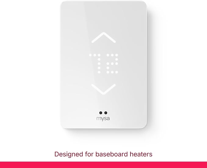 Mysa Smart Thermostat for Electric Baseboard Heaters 240V | Remote Control - Image 2