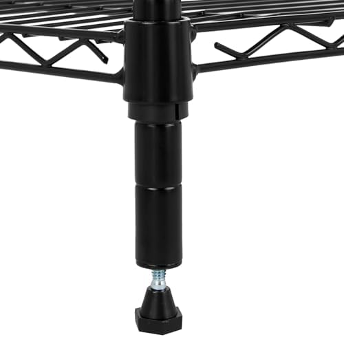 Amazon Basics 5-Shelf Adjustable Heavy Duty Steel Wire Storage Shelves - Image 4
