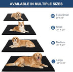 OLANLY Dog Door Mat for Muddy Paws 48x30, Extra Absorbent Chenille Mud Mat - Image 2