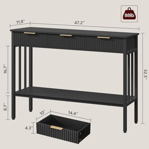 MAHANCRIS 47.2" Console Table - Image 2
