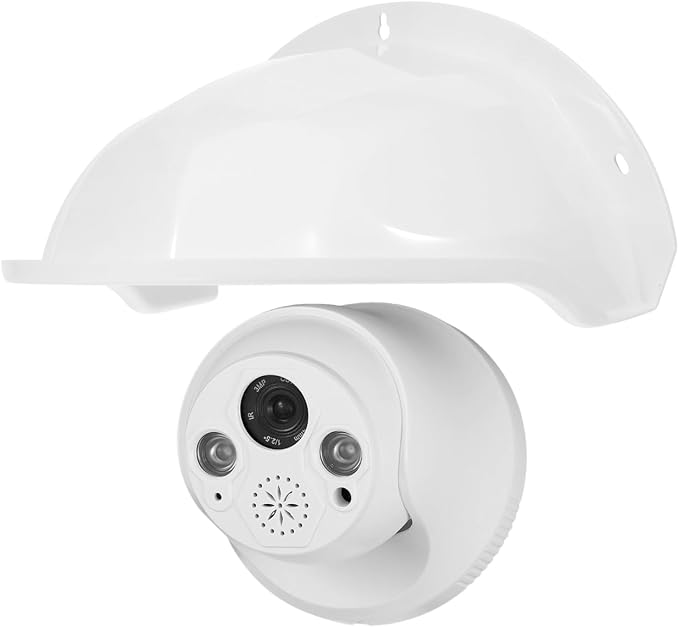 HOMSFOU Outdoor Camera Cover Weatherproof Sun Rain Shield Protective Housing - Image 7