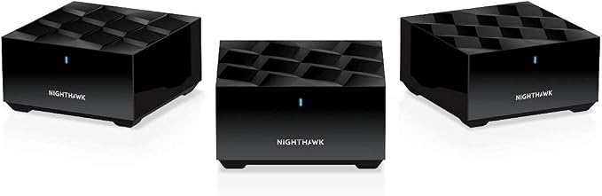 NETGEAR Nighthawk Advanced Whole Home Mesh WiFi 6 System by Amazon+Renewed