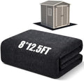 Shed Floor Mat 8 x 12.5 ft, PE Backing by Haull