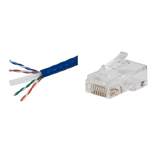 Monoprice Cat6 Ethernet Bulk Cable, 250 Feet, RJ45 CAT6 by Monoprice