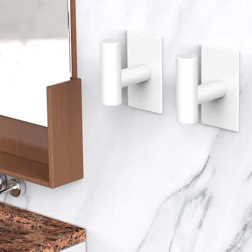 VAEHOLD Wall Towel Hooks, Heavy Duty Sticky Holder Waterproof Towel Hooks - Image 5