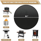 51" Fire Pit Mat for Solo Stove Bonfire - Image 2